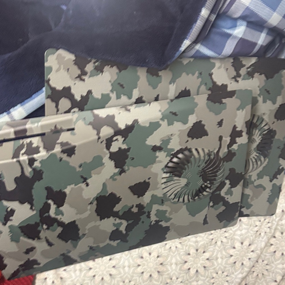 Camouflage ps5 disc edition plates